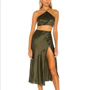 Amanda Uprichard xRevolve Claudia Top & Bottom Set